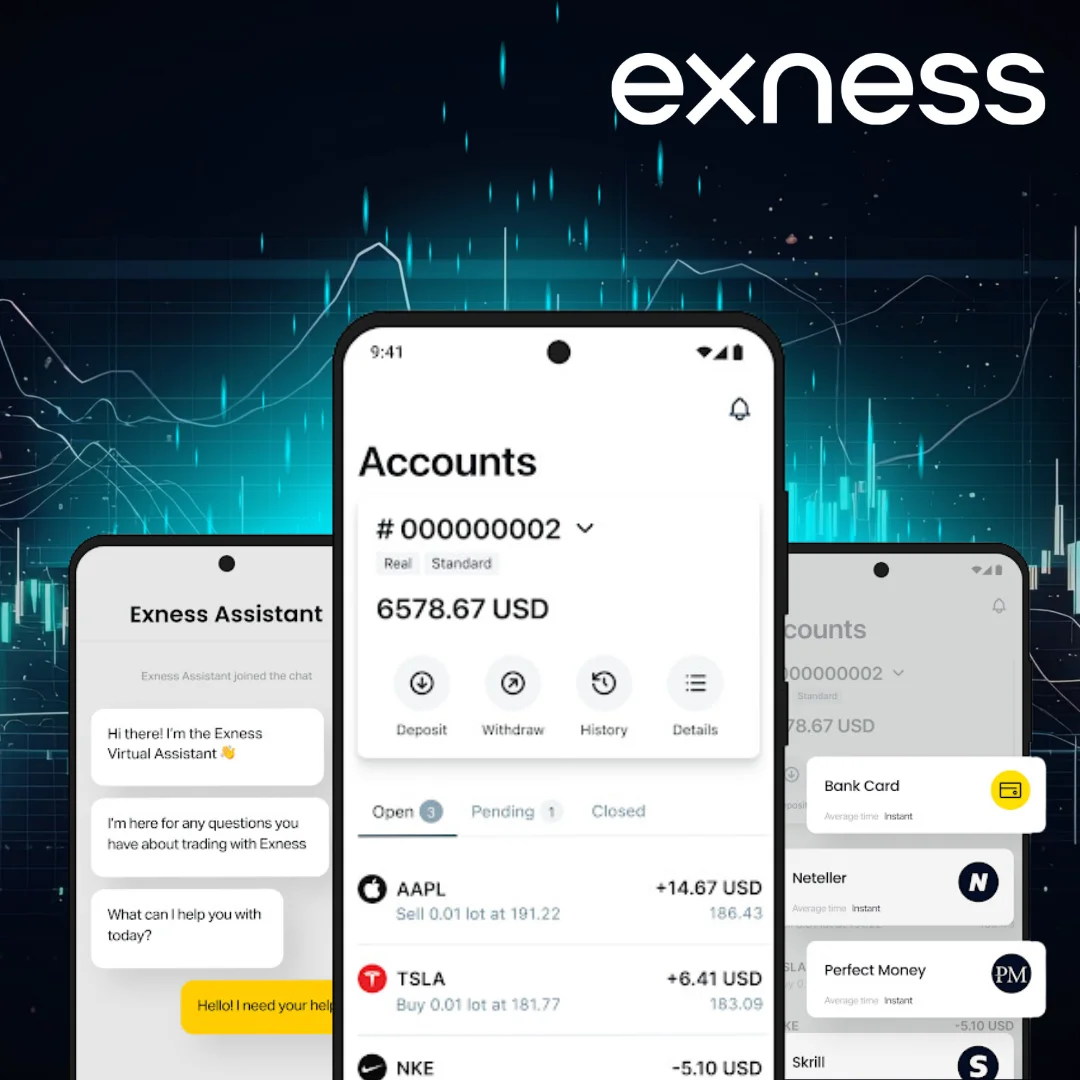 Download and set up the Exness Go App