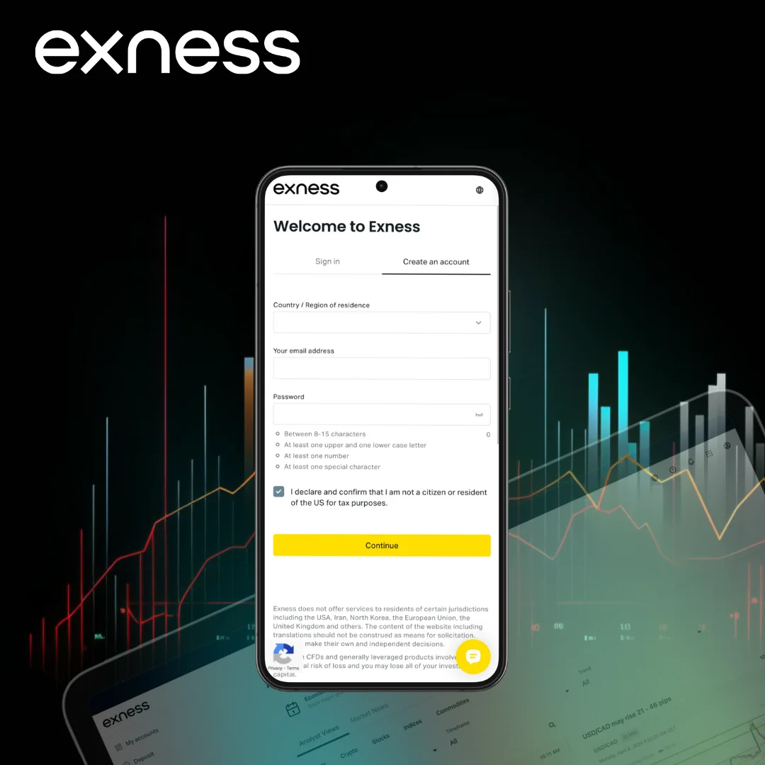 Opening an Exness Zero Spread Account